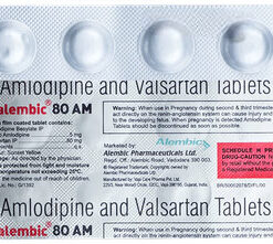 Valembic 80 AM (Amlodipine (5mg) + Valsartan (80mg))